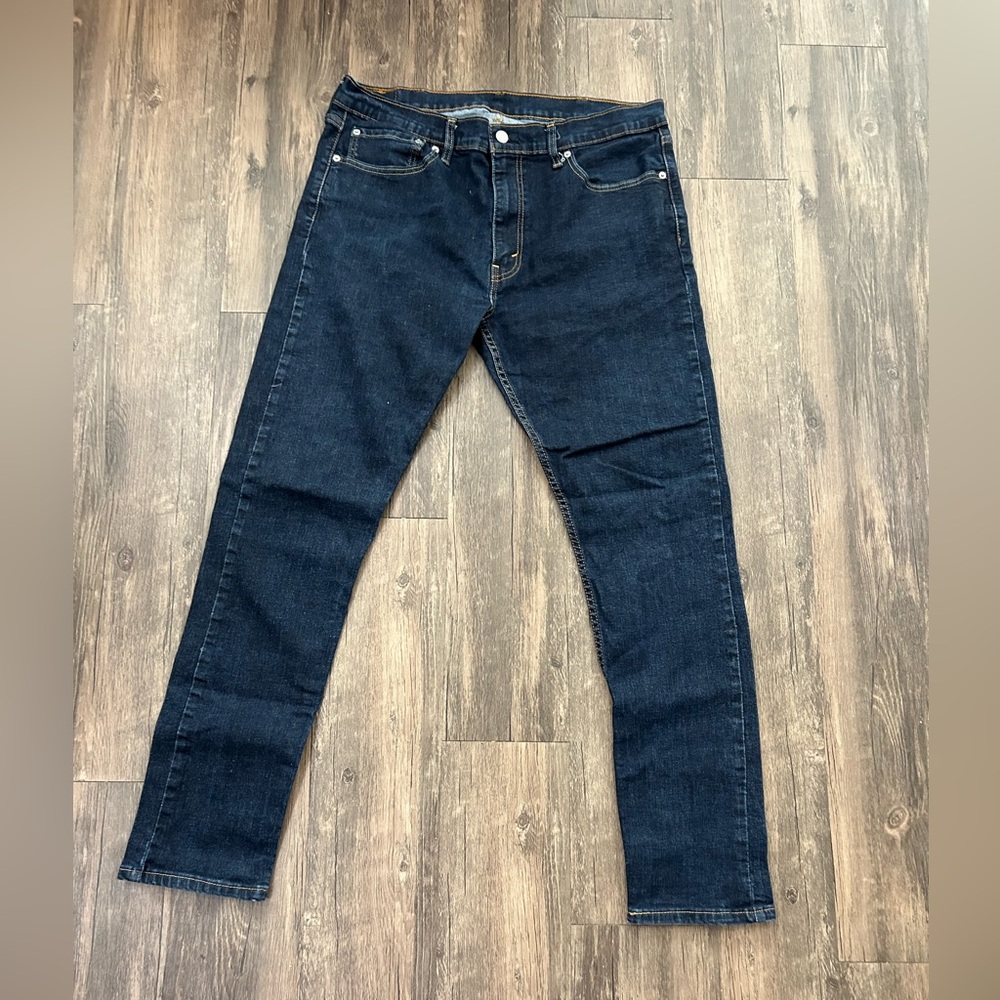 Signature by Levi Strauss Men's Dark Blue Skinny Jeans